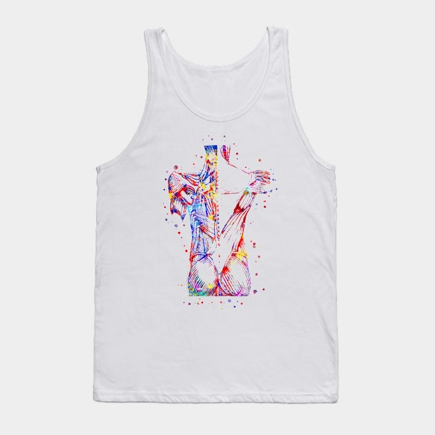 Human muscles Tank Top by RosaliArt